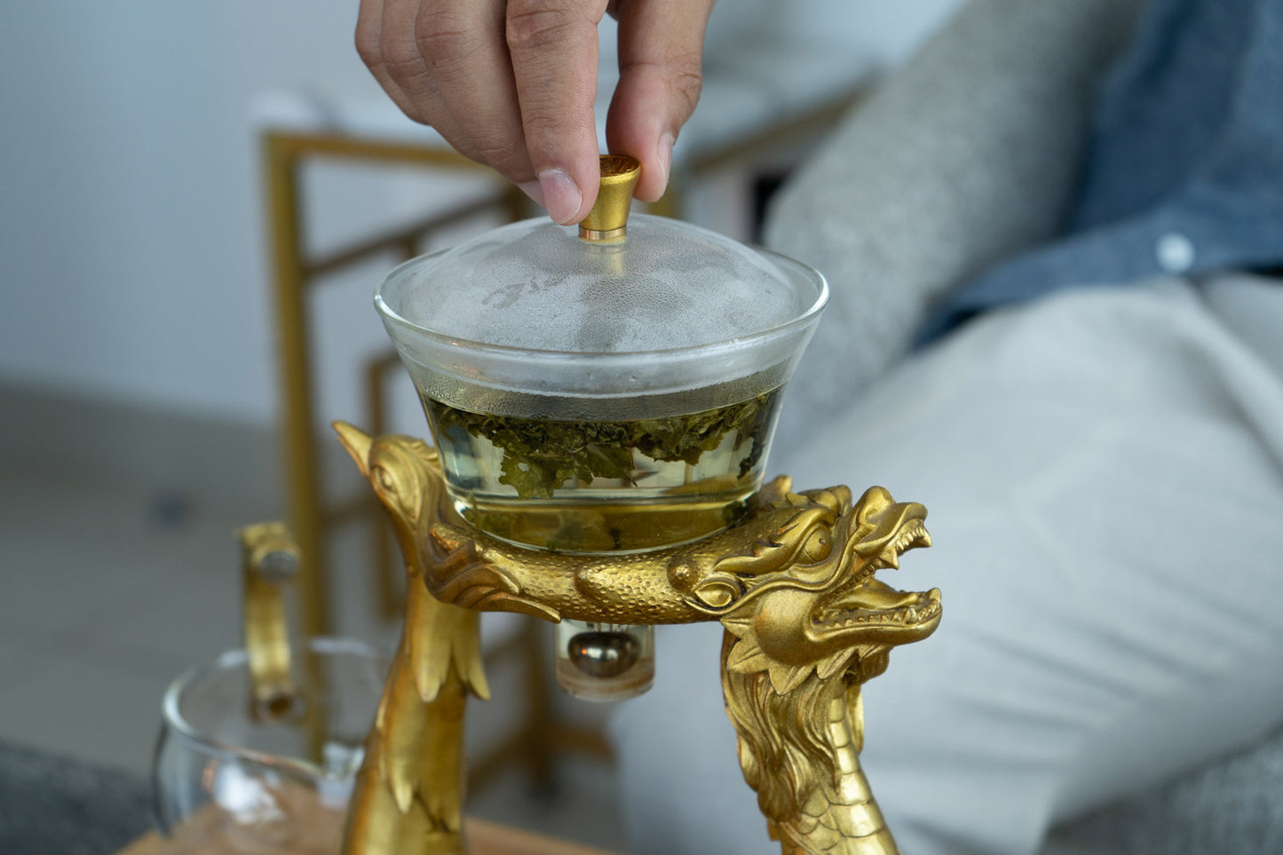Glass Tea Pot Set