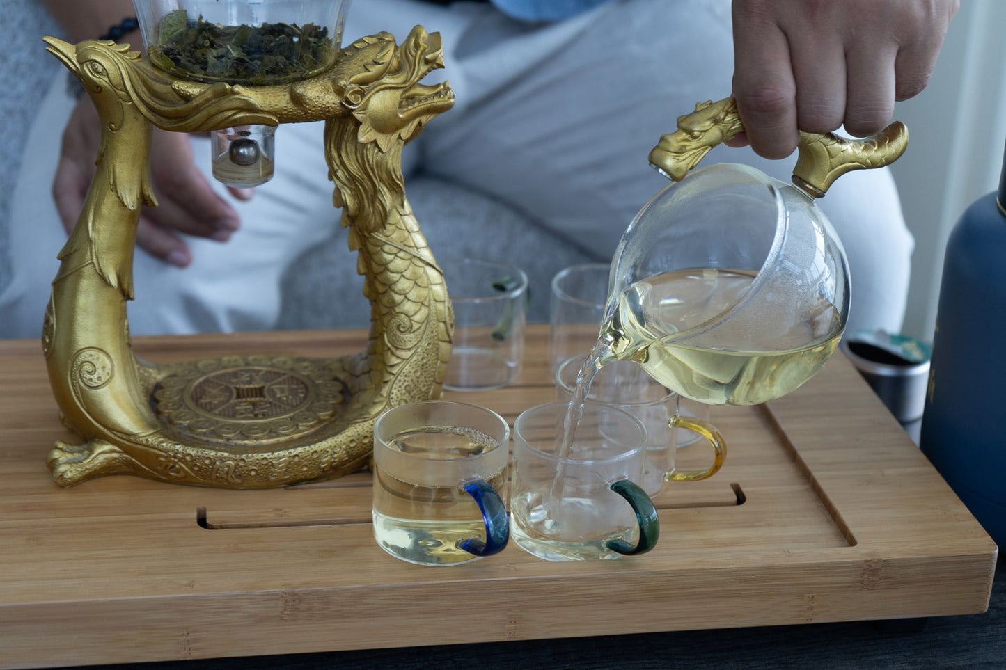Glass Tea Pot Set
