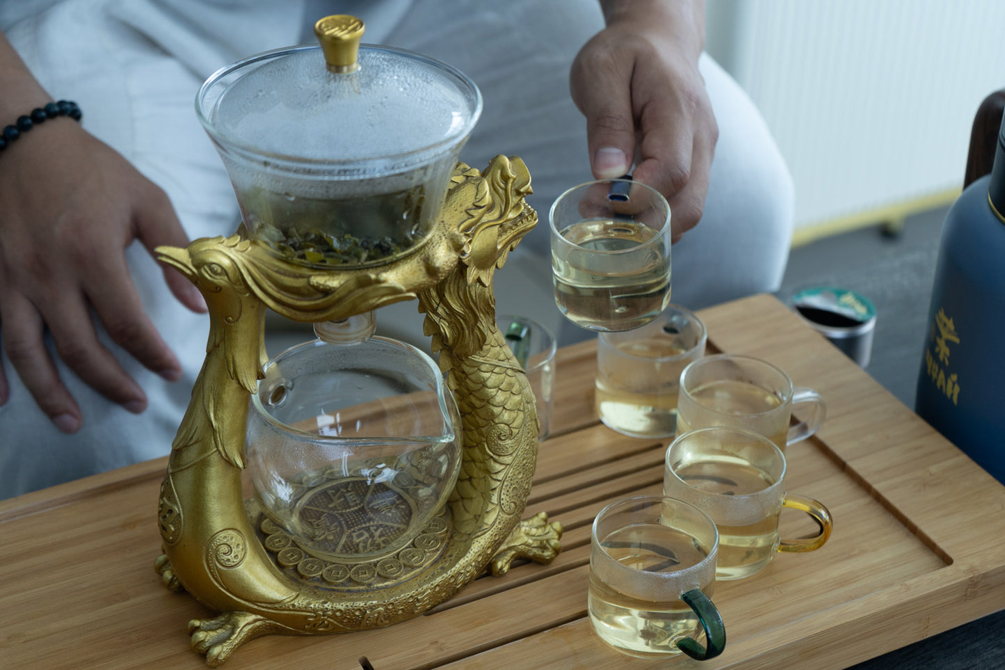 Glass Tea Pot Set