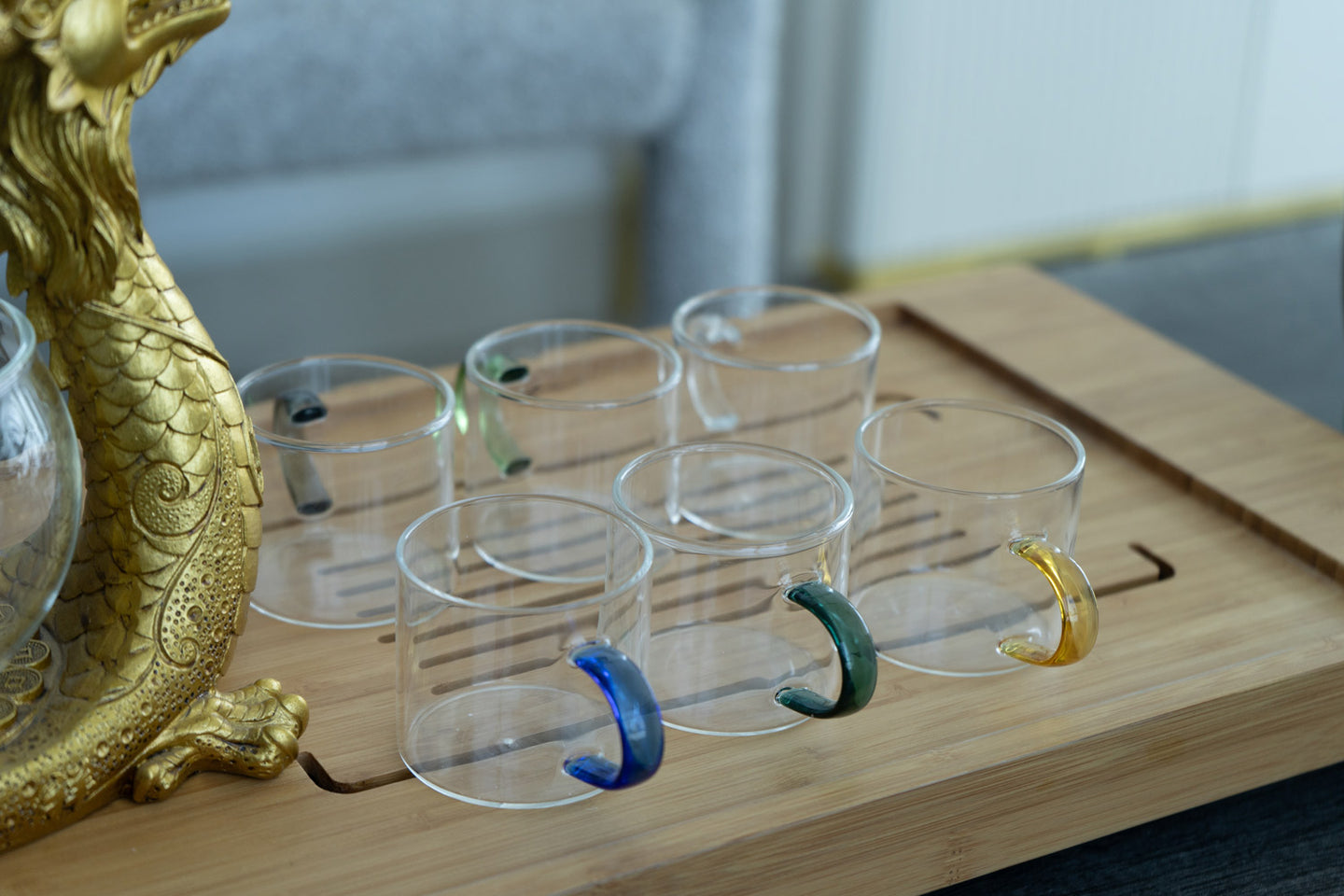 Premium Glass Tea Set